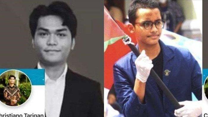 TEWAS DITABRAK - Kolase foto Christiano Tarigan (kiri) dan Argo Ericko (kanan). Argo Ericko Achfandi merupakan mahasiswa angkatan 2024 yang tewas ditabrak BMW yang dikendarai Christiano Tarigan di Jalan Palagan Tentara Pelajar, Sariharjo, Kapanewon Ngaglik, Kabupaten Sleman, Sabtu (24/5/2025) dini hari.