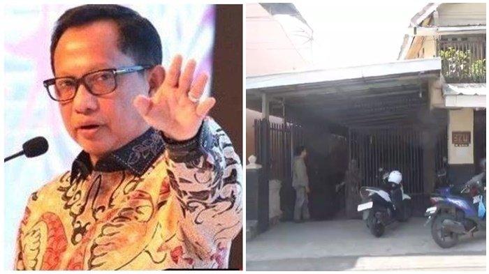 Kolase foto Tito Karnavian dan rumah keluarganya di Palembang, Senin (21/10/2024).
