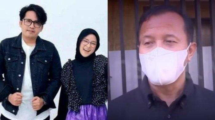 (Kiri) Nissa Sabyan dan Ayus bersama (kanan) Haji Komar buka suara soal isu perselingkuhan anaknya