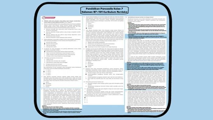 Kunci Jawaban Pendidikan Pancasila kelas 7 Halaman 97-101 Kurikulum ...