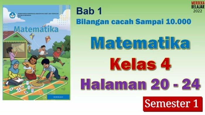 Kunci Jawaban Soal Matematika Kelas 4 SD Halaman 20-24 Semester 1 ...
