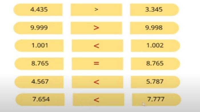 Kunci jawaban soal Matematika kelas 4 SD halaman 20 Kurikulum Merdeka, Bab 1 Ayo Berlatih.