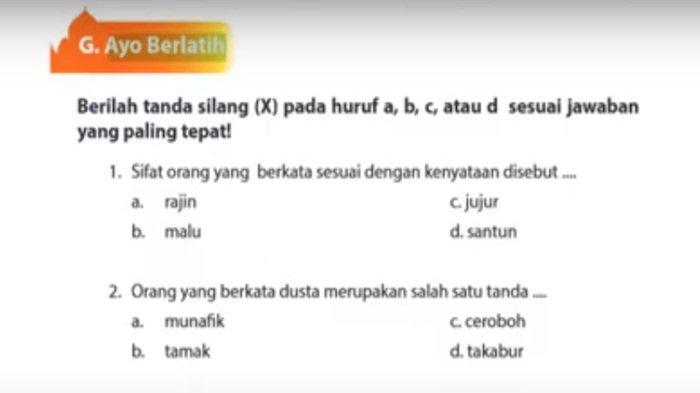 Soal PAI Kelas 9 Semester 1 Kurikulum 2013