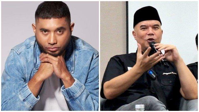 LAPORKAN AHMAD DHANI - Penyanyi Rayen Pono akan mendatangi Mabes Polri, Rabu (23/4/2025) (kiri). Musisi Ahmad Dhani sat diwawancara awak media beberapa waktu lalu (kanan). Kini Musisi Ahmad Dhani akan dilaporkan Rayen Pono ke polisi.