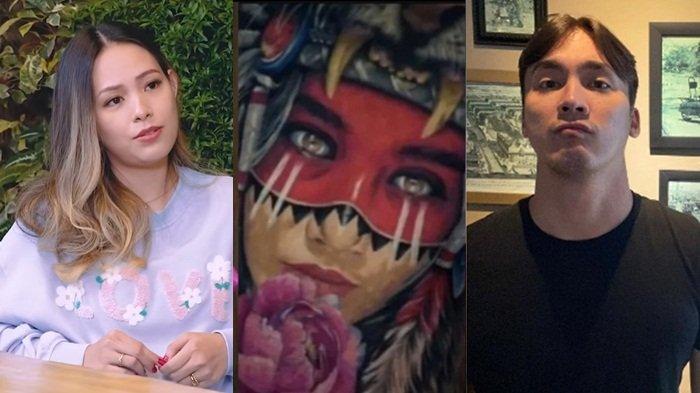 Lady Nayoan (kiri) sempat kepergok nangis oleh Rendy Kjaernett (kanan) usai fakta tato terungkap.