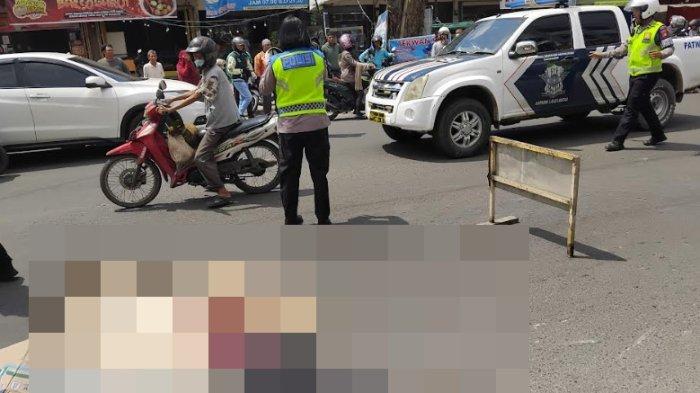 Lakalantas di Jalan MP Mangkunegara kembali memakan korban dan melibatkan mobil truk muatan, pada Senin (20/5/2024) sekitar pukul 10:00 WIB.