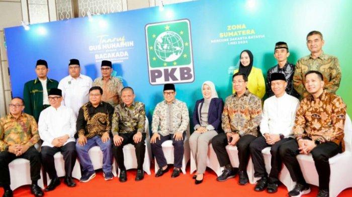 Lanosin hadiri undangan dari DPP Partai Kebangkitan Bangsa dalam acara taaruf dengan bakal calon kepala daerah se Sumatera bagian selatan.