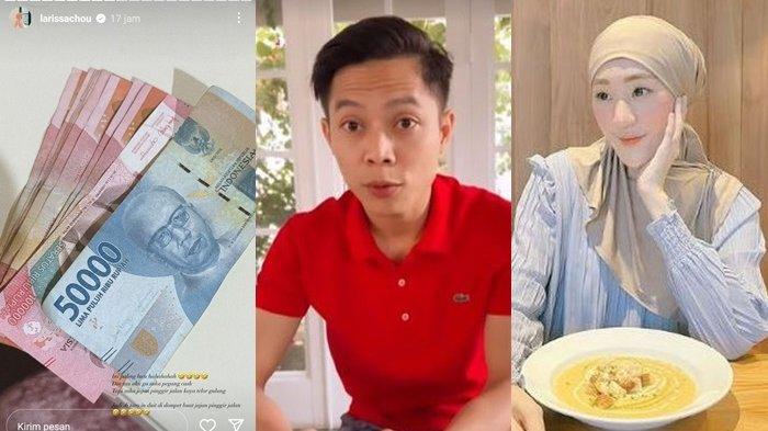 Larissa Chou pamer uang jajan dari Ikram Rosadi