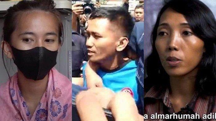 Linda (kiri) ngaku tak kenal Pegi (tengah) hingga bongkar kebohongan kakak Vina Cirebon (kanan).