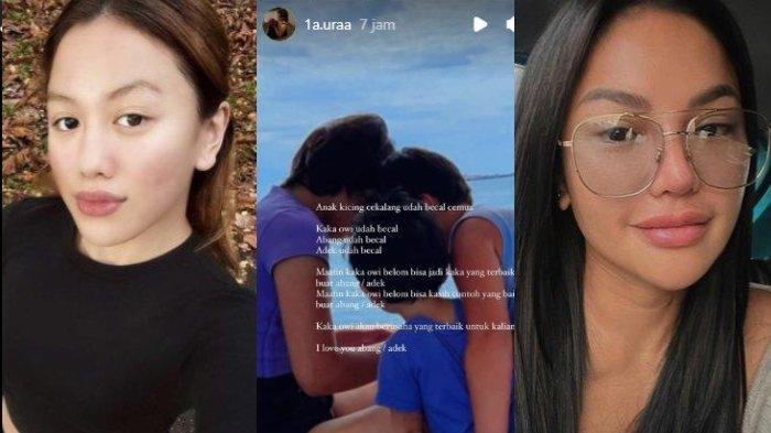 Lolly anak Nikita Mirzani tulis pesan haru untuk 2 orang adiknya.