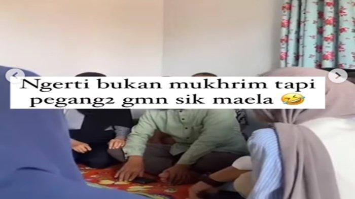 Maela Asila saat dilabrak Arie Riyanthie
