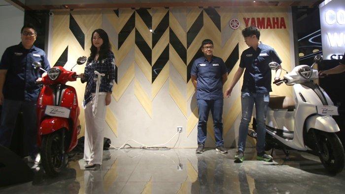 Grand Filano Tampil Menjadi Fashion Skuter Metik di Palembang - Sripoku.com