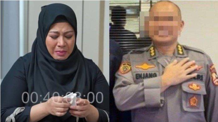 Masnawati menangis kenang perlakuan buruk dari Enjang Hasan, mantan suaminya