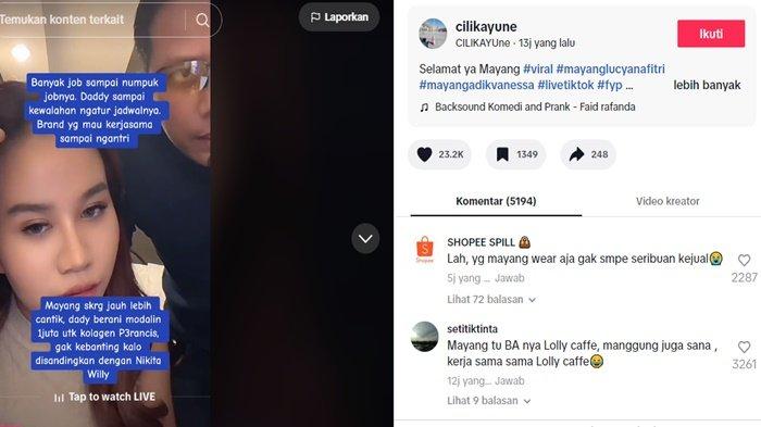 Mayang mengaku kebanjiran job karena dibandingkan dengan Fuji