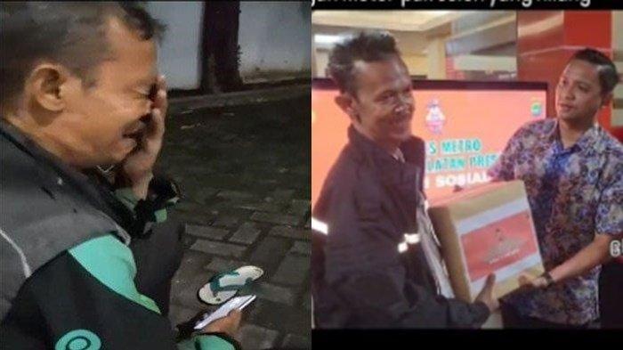Mengenal sosok Soleh Darmawan, driver ojek online yang viral menangis karena kehilangan motornya saat ditinggal salat. Kini ketiban rezeki nomplok.