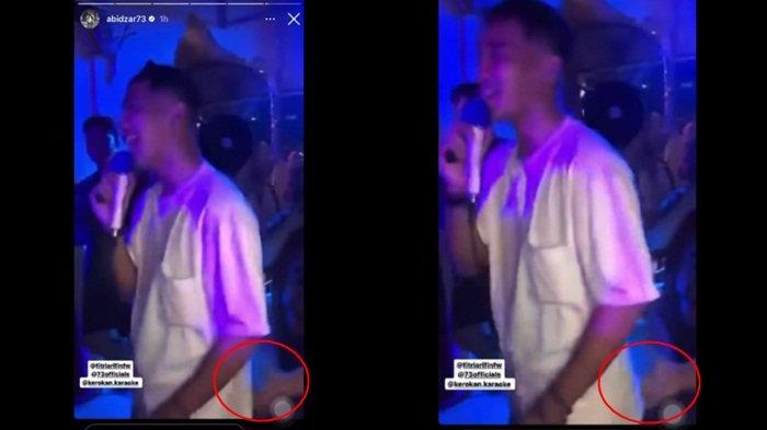 Abidzar Al-ghifari mendapat pelecehaan saat karaoke.