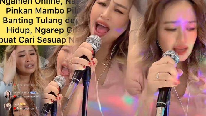 Momen Pinkan Mambo ngamen online