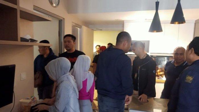 Kondisi apartemen Rihana Rihani saat ada ditangkap setelah lakukan pelarian.