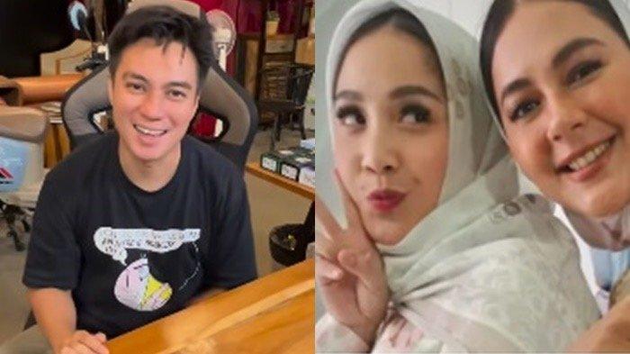 (Kiri) Baim Wong (Kanan) Nagita Slavina dan Paula - \\\\ Nagita Slavina ke Paula Disorot