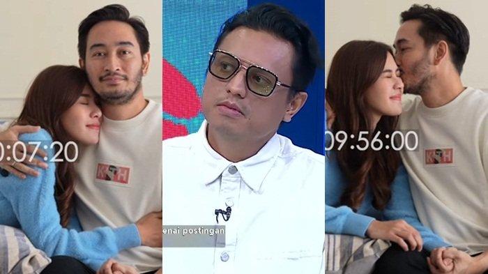 Nanda Persada (tengah) mengungkap gelagat Jeje Govinda (kanan) ingin menyelamatkan rumah tangga sebelum klarifikasi perselingkuhan Syahnaz.