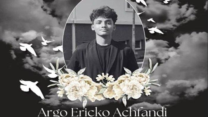 NASIB PENABRAK ARGO - Foto Argo mahasiswa UGM tewas kecelakaan. Negatif Narkoba, Polisi Ungkap Alasan Belum Tahan Christiano Tarigan Penabrak Argo Mahasiswa UGM