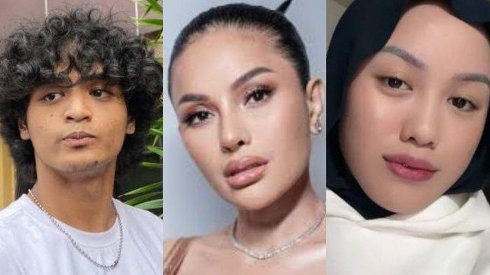 Vadel Badjideh (kiri) Nikita Mirzani (tengah) Lolly (kanan). Nikita Mirzani yakinkan Vadel Badjideh masuk bui sebelum tahun baru.