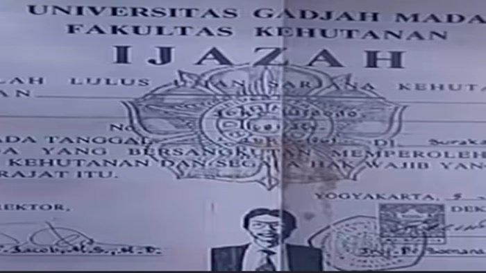 TRANSKIP NILAI JOKOWI - Tangkapan layar Kompas TV Minggu (25/5/2025). Nilai Jokowi 5 tahun kuliah di UGM, 6 mata kuliah dapat D