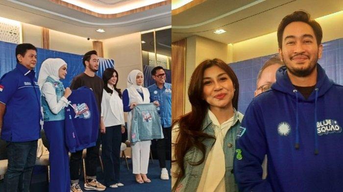 Nisya Ahmad dan musisi Ritchie Ismail atau Jeje Govinda terjun ke politik dengan bergabung di Partai Amanat Nasional (PAN) pada Senin (7/8/2023).