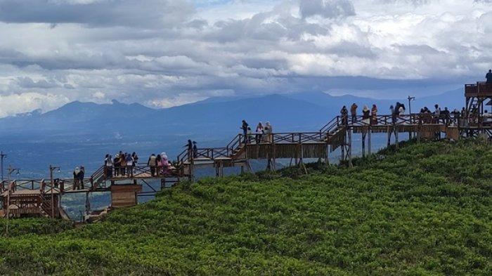 Bukit Tungguan, salah satu objek wisata yang wajib dikunjungi oleh wisatawan saat habiskan libur Nataru di Pagar Alam.