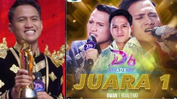Owan asal Kabupaten Boalemo, Gorontalo, keluar menjadi juara 1 Dangdut Academy 6 (Tribunnews.com)