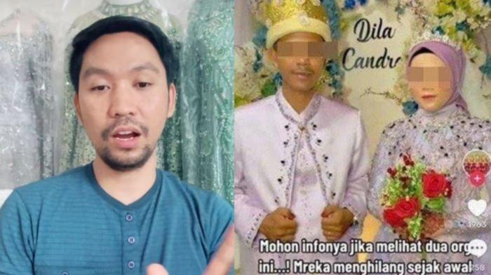 Owner Wedding Organizer Musi Wedding, Heriyandi (kiri), memberi waktu hingga 31 Agustus 2023 kepada pasangan pengantin Dila dan Candra untuk membayar utangnya Rp 21,7 juta.