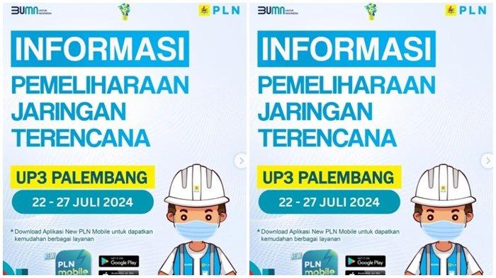 PLN Palembang Bakal Lakukan Pemadaman Listrik Selama 3 Jam Hari Ini, Berikut Wilayah yang Terdampak
