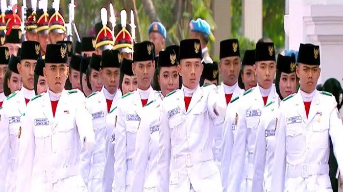 Berikut ini bonus yang didapat bagi Paskibraka nasional 2023 di Istana Negara.