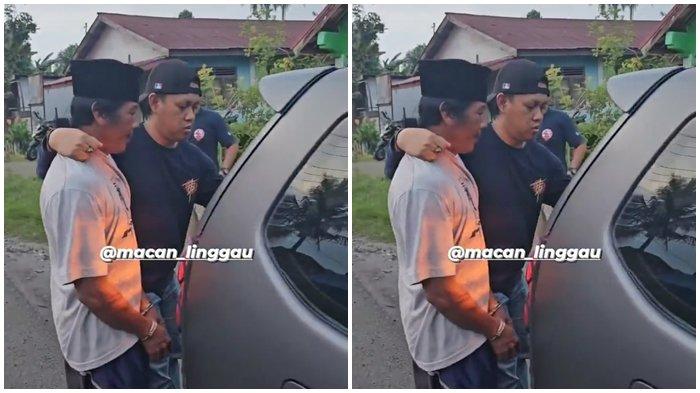 Pelaku dukun cabul saat diamankan Tim Macan Polres Lubuklinggau.