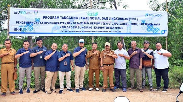 PT Pelabuhan Indonesia (Persero) Regional 2 Palembang (Pelindo Regional 2 Palembang) memberikan bantuan melalui program Tanggung Jawab Sosial & Lingkungan (TJSL).