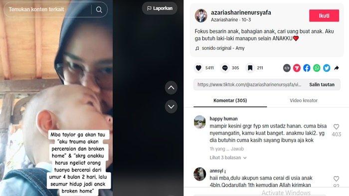 Penderitaan Sherin pasca tinggal suaminya gara-gara mertua