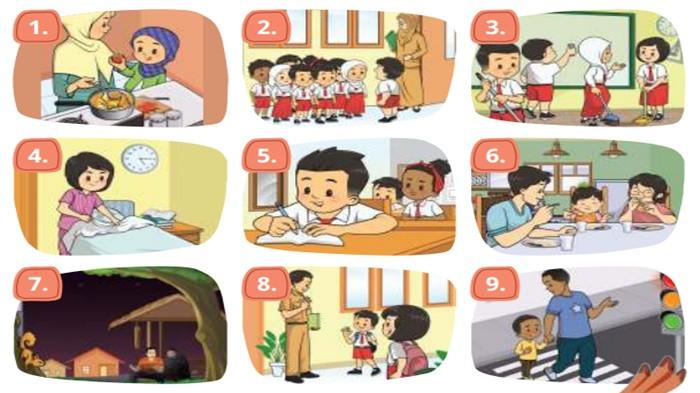 ILUSTRASI SOAL - Pendidikan Pancasila kelas 3 SD halaman 49-50 Kurikulum Merdeka, Ayo Mengamati.