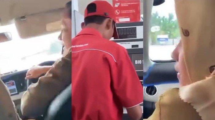 Pengakuan Pengendara Mobil Berseragam PNS Isi Bensin Rp10 Ribu, Ngaku tak Ngutang, Beri Klarifikasi