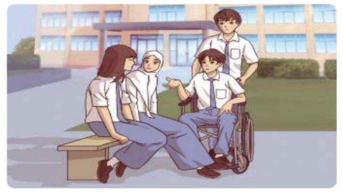 Picture 3.2 Discussion at school