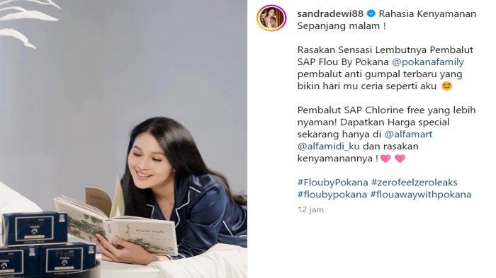 Postingan terakhir Sandra Dewi pasca suami jadi tersangka kasus korupsi timah disorot