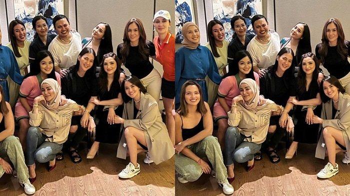 Inilah momen pertemanan artis yang tergabung dalam grup Geng Cendol.
