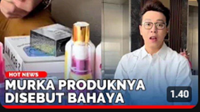 Produk kecantikan milik dokter Richard Lee diisukan disita Badan Pengawas Obat dan Makanan (BPOM).