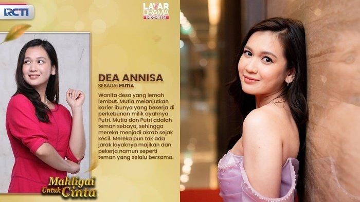 Dea Annisa, pemeran Mutia di Sinetron Mahligai Untuk Cinta RCTI.