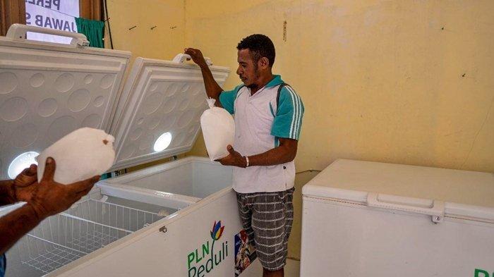 Program electrifying marine merupakan layanan PLN untuk mendukung dan memenuhi kebutuhan listrik pelanggan di pelabuhan maupun sektor perikanan.