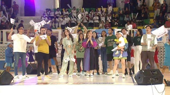 Puluhan artis siap bertanding di Turnamen Olahraga Selebriti 2023 pada episode 1.