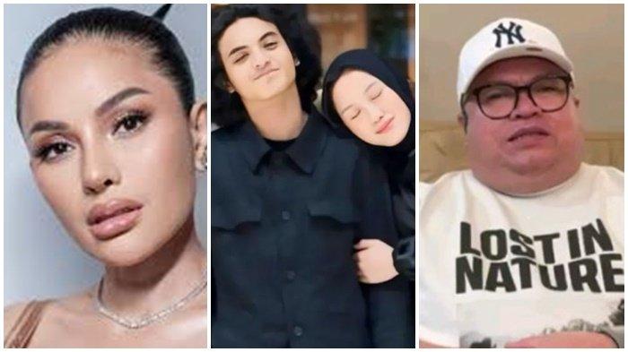 Nikita Mirzani (kiri) Vadel Badjideh dan Lolly (tengah) Razman Nasution (kanan). Kini pengacara Vadel Badjideh, Razman Nasution kini ngotot meminta Nikita Mirzani menjodohkan kliennya dengan Lolly.