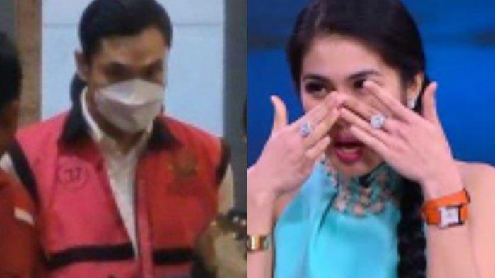 Reaksi Sandra Dewi saat Harvey Moeis (HM) ditetapkan sebagai tersangka dan langsung ditahan Kejaksaan Agung (Kejagung), Rabu (27/3/2024) malam.