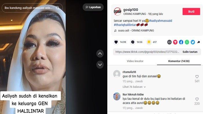 Reza Artamevia buka suara soal hubungan Thoriq dan Aaliyah Massaid