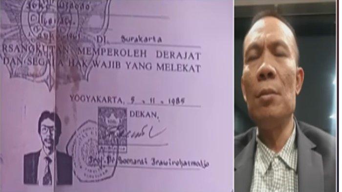 MERAGUKAN  - Tangkapan layar dari akun @kompastv, Sabtu (24/5/2025). Ahli digital forensik, Rismon Sianipar masih meragukan keaslian ijazah Jokowi usai Bareskrim Polri nyatakan ijazah Presiden RI ke-7 asli.