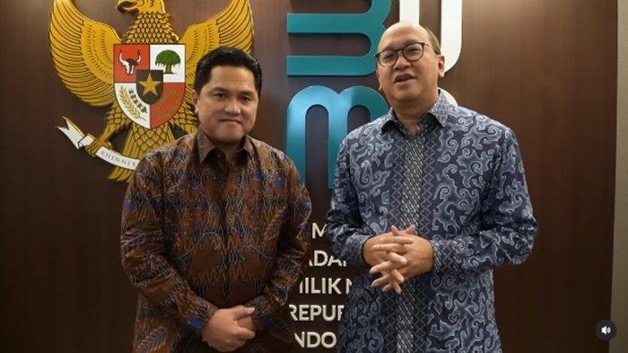 Rosan Roesliani Wakil Menteri BUMN yang baru dilantik hari ini (17/7/2023) bersama Erick Thohir Menteri BUMN.